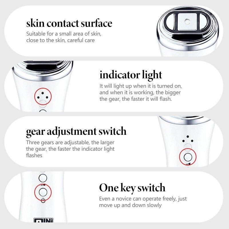 Portable HIFU for Face Lifter Skin Firming V Shape Saggy Skin Anti Aging Face Slimmer
